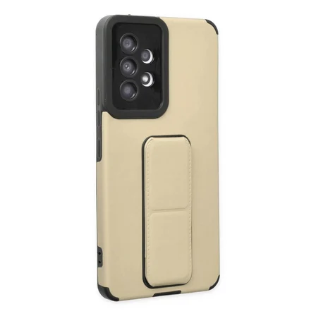 Ayd Samsung Galaxy A53 5g Kılıf Mega Standlı Silikon - Gold