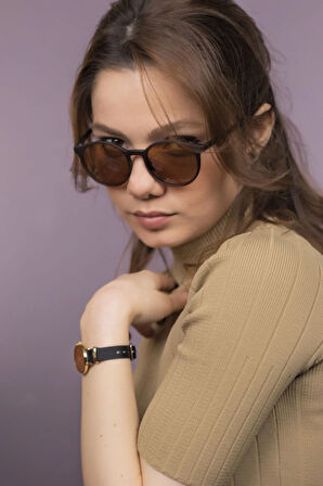 Niobe Mat Kahve Unisex Güneş Gözlüğü