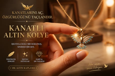 Gold Renk Bayan Kolye, Turkuaz Taşlı Kuş Kolye, Çelik Gümüş Renk Seçenekli Zincir, Zirkon Taşlı Kadın Kolye Modelleri 