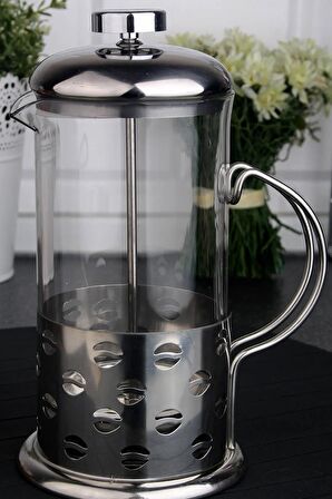 Nishev French Press - Filtre Kahve Ve Bitki Çayı Demliği 350 ml