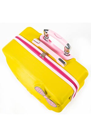 Protocol London Hello Kitty Pembe Çocuk Valizi - Pembe / Beyaz / Sarı