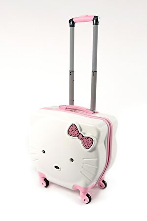 Hello Kitty Pembe Çocuk Valizi - Pembe / Beyaz / Sarı