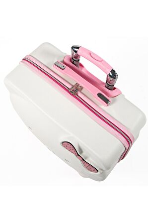 Hello Kitty Pembe Çocuk Valizi - Pembe / Beyaz / Sarı