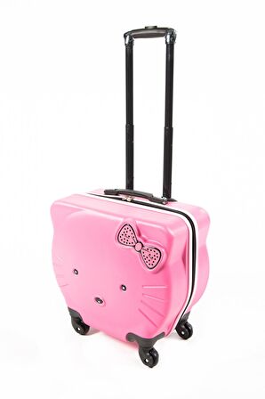 Hello Kitty Pembe Çocuk Valizi - Pembe / Beyaz / Sarı