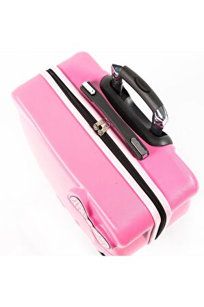 Hello Kitty Pembe Çocuk Valizi - Pembe / Beyaz / Sarı