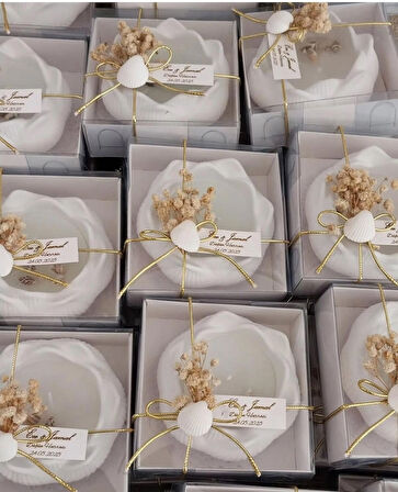 Kutulu kokulu lotus mum 10 adet