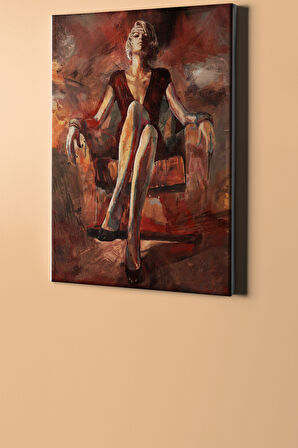 Sayılarla Boyama Seti Kasnaklı Duruş 3 40 X 50 Cm