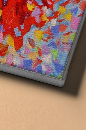 Sayılarla Boyama Seti Kasnaklı Renkli Salıncak 60 X 75 Cm