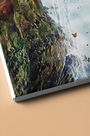 Sayılarla Boyama Seti Kasnaklı Kadının Tabiatı 50 X 65 Cm