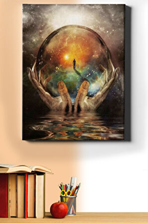Sayılarla Boyama Seti Kasnaklı Hayal Küresi 50 X 65 Cm