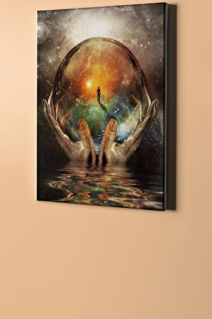 Sayılarla Boyama Seti Kasnaklı Hayal Küresi 50 X 65 Cm