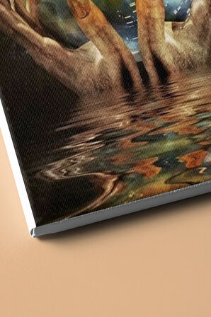 Sayılarla Boyama Seti Kasnaklı Hayal Küresi 60 X 75 Cm