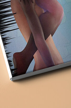 Sayılarla Boyama Seti Kasnaklı Aşkın Karışımı 60 X 75 Cm