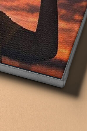 Sayılarla Boyama Seti Kasnaklı Dolunayla Fotoğraf 60 X 75 Cm