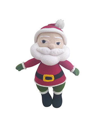 Organik el yapımı Noel Baba