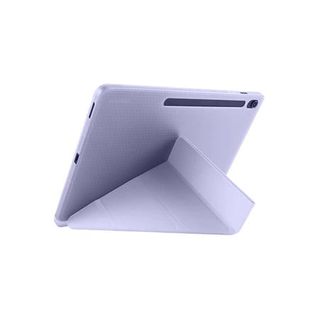 Apple İpad Pro 11 (2024) Kılıf Kalemlikli Hugo Tablet Kılıfı - Lila