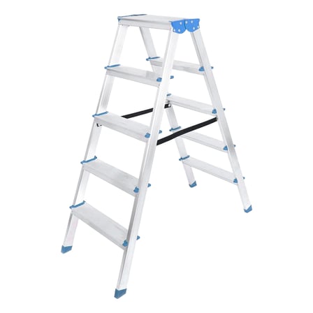 Çift Basamaklı Alüminyum Merdiven 115 Cm (5+5)