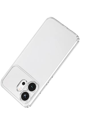 Huawei Honor 600 Lüx Şeffaf Silikon - Şeffaf