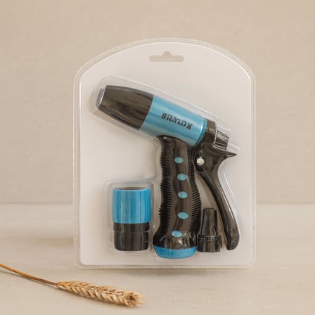 3-In-1 Sulama Tabanca Seti (Tabanca + 2 Bağlantı Aparatı)