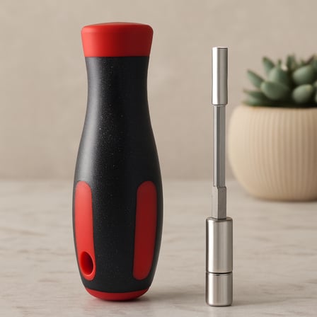 6-In-1 Kauçuk Uçlu Bits Tornavida