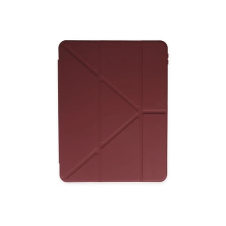 Apple Ipad 10.2 (8.Nesil) Kılıf Kalemlikli Mars Tablet Kılıfı - Mürdüm