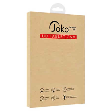 Joko Samsung Galaxy X610 Tab S9 Fe Plus 12.4 Hd Tablet Cam Ekran Koruyucu - Şeffaf