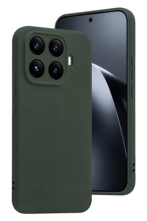 Xiaomi Mi 17T Pro Nano Içi Kadife Silikon - Koyu Yeşil