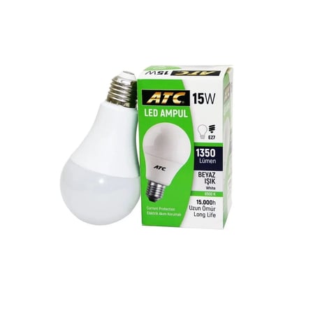 15 W Beyaz Led Ampul