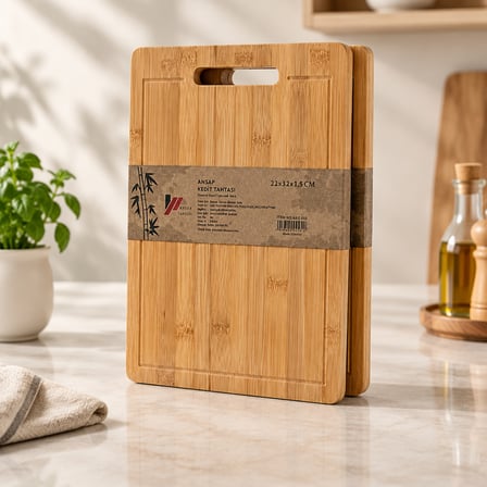 22X32 Lüks Bambu Kesim Panosu