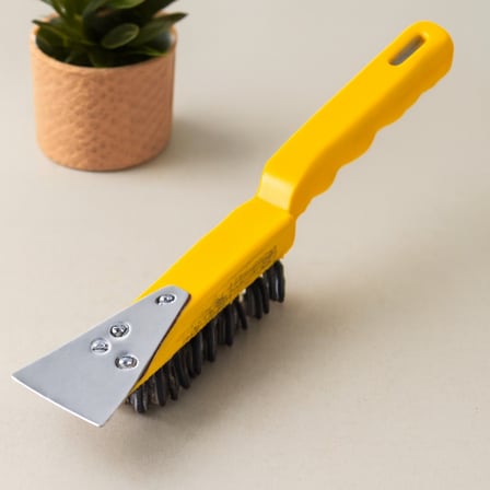 Çelik Tel Fırça Ve Metal Kazıma Spatula 270 Mm 2In1