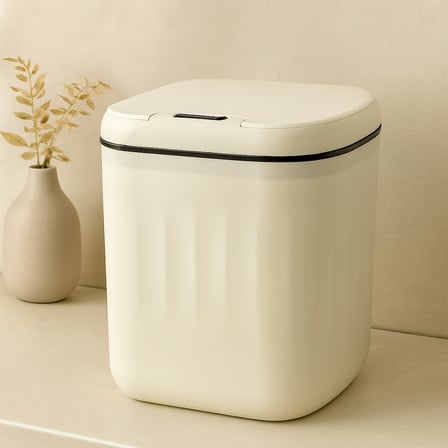 Hareket Sensörlü Otomatik Kapaklı 20L Plastik Çöp Kovası