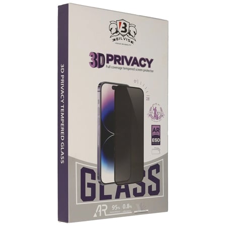 Apple İphone 17 Pro Max Bilvis 3D Hayalet Cam Ekran Koruyucu
