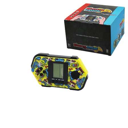 Tetris Brick Game Pilli Elektronik Oyun - Altıgen Model (Level & Skor Ekranlı)