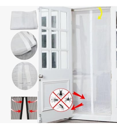 Mıknatıslı Kapı Sinekliği Tül Perde 105 X 210 Cm