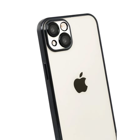 Apple Iphone 15 Razer Lensli Silikon - Siyah