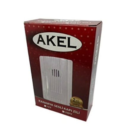 12 VOLTKanarya Sesli Kapı Zili