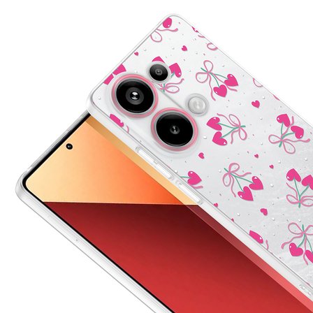 Xiaomi Redmi Note 13 Pro 4G Uyumlu Kılıf Desenli Kapak Zr-Klip
