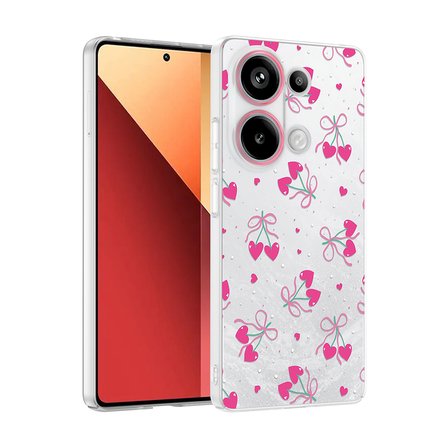 Xiaomi Redmi Note 13 Pro 4G Uyumlu Kılıf Desenli Kapak Zr-Klip