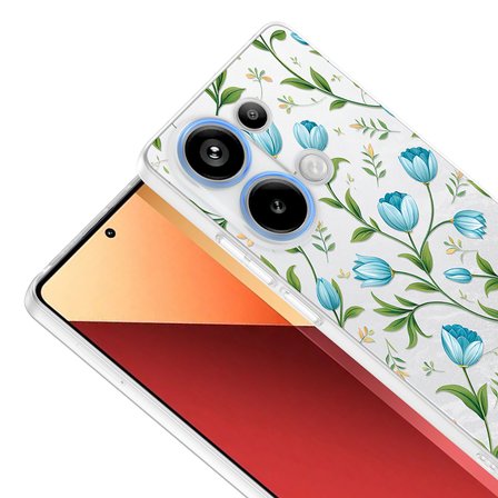 Xiaomi Redmi Note 13 Pro 4G Uyumlu Kılıf Desenli Kapak Zr-Klip