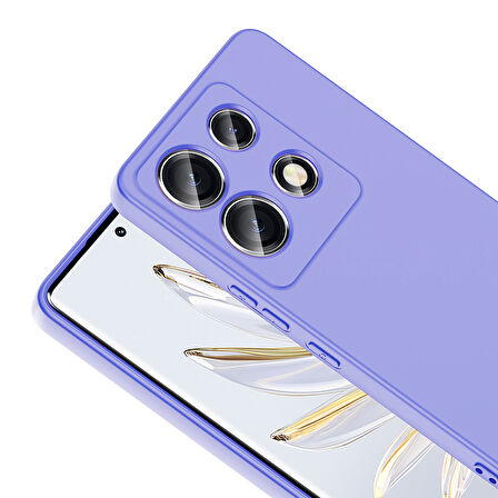 İnfinix Note 30 VIP Kılıf Lansman içi Kadife Silikon Zr-Mara