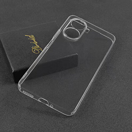 Huawei Nova 10 SE Kılıf Şeffaf İnce Esnek Silikon Kılıf Zipax-Süper