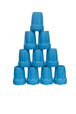 #Baston Kaymaz Kauçuk Yedek Uç Dayanıklı Yürüme Yardımcısı Aparatı Ortopedik 10 Adet Baston Lastiği