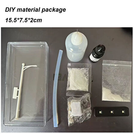 Sokak Lambalı Kar Küresi Demonte