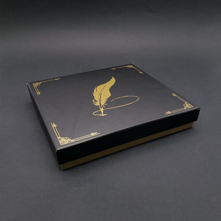 Mor Yaprak Desenli Deri Defter Ve Roller Metal Kalem