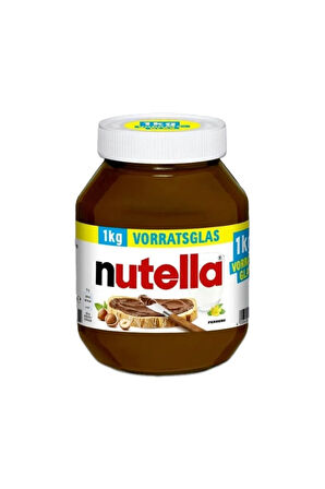 Nutella 1 Kg - Kakaolu Fındık Kreması(ALMANYA MENŞEİ)