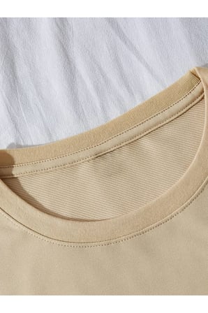 Sevgili Kombini Tişört 2’li Set Ayıcık Baskılı Unisex Çift Tişört %100 Pamuk