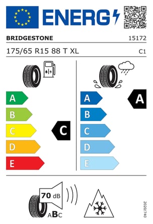 175/65R15 88T BLIZZAK LM005 XL Üretim Tarihi: 2025 Oto Kış Lastiği
