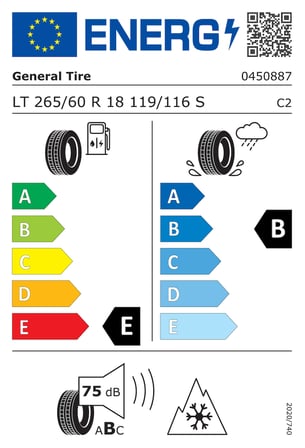 265/60R18 119/116S Grabber AT3 Üretim Tarihi: 2025 Oto 4 Mevsim Lastiği