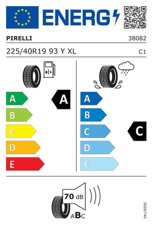 225/40R19 93Y PZERO (*) XL Üretim Tarihi: 2026 Oto Yaz Lastiği