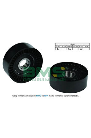 Alternatör Gergi Rulmanı Palıo-punto-stılo-brava 1.2 8v-16v 98